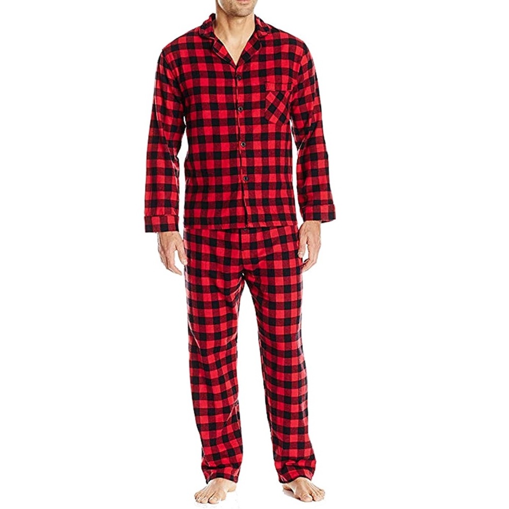 Hanes - Buffalo Plaid Pajamas.